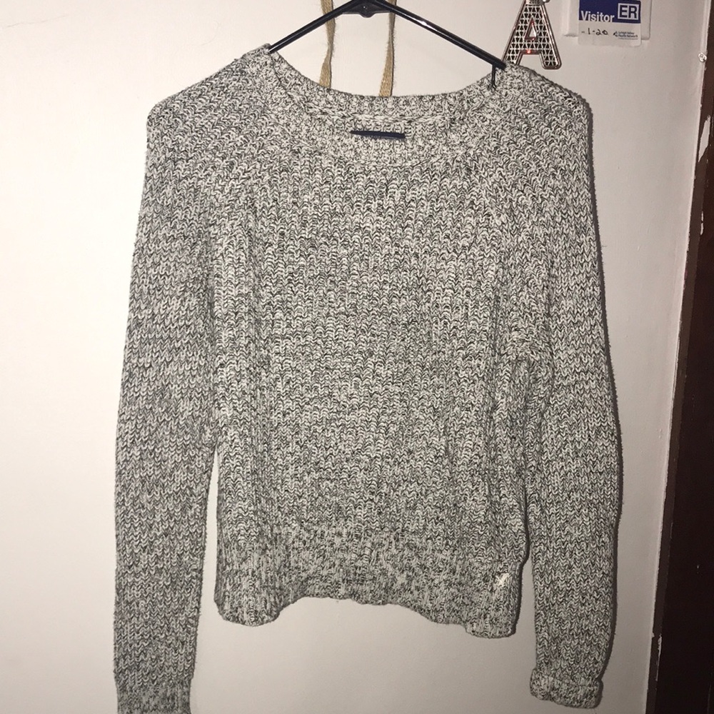 B&w sweater from aeo